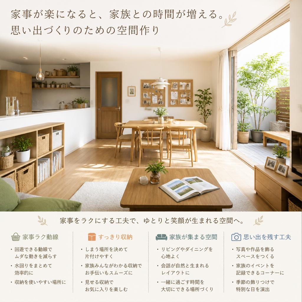 家族の時間を大切に
