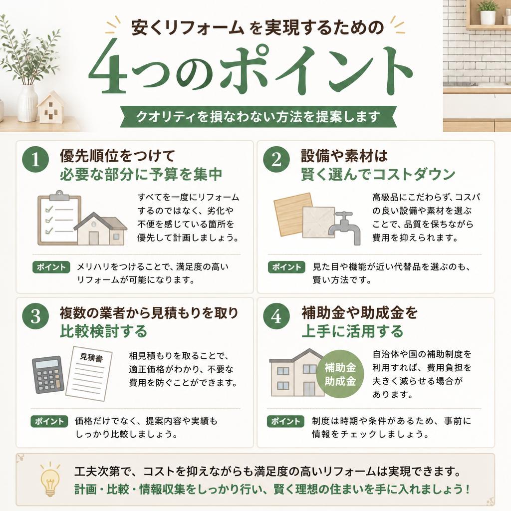 4. 賢い予算管理のポイント