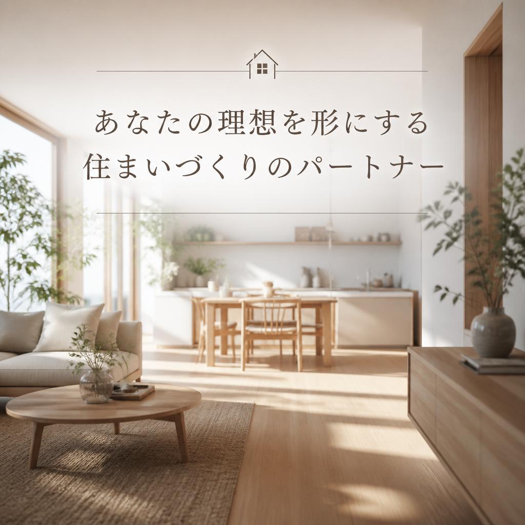 あなたの理想を形にする住まいづくりのパートナー