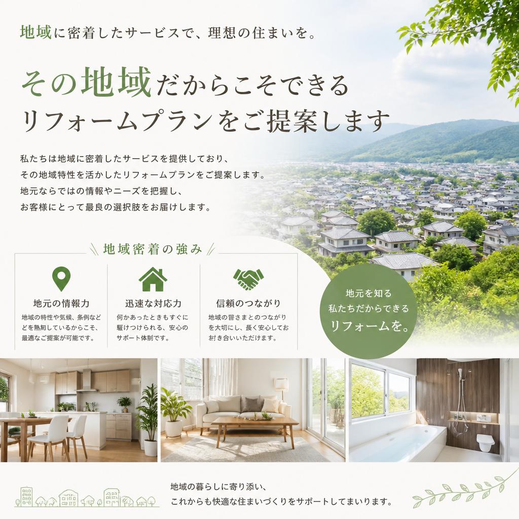 地域密着型のサービス