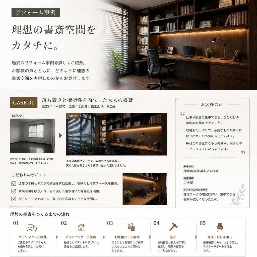 具体的なリフォーム事例