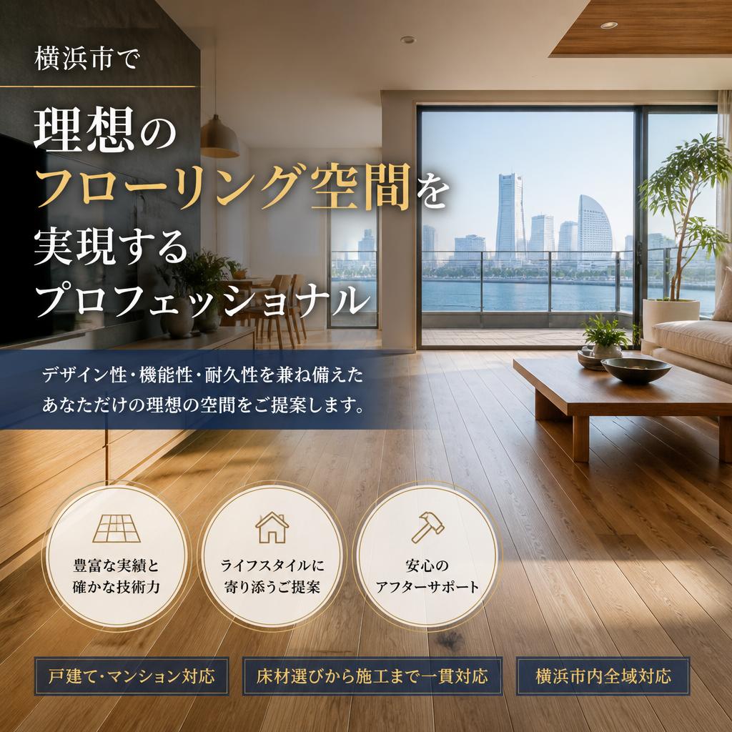 横浜市で理想のフローリング空間を実現するプロフェッショナル