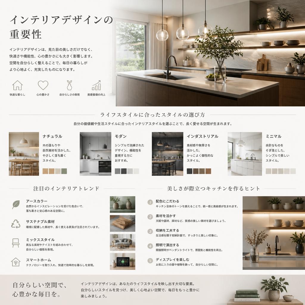 4. インテリアデザインのポイント