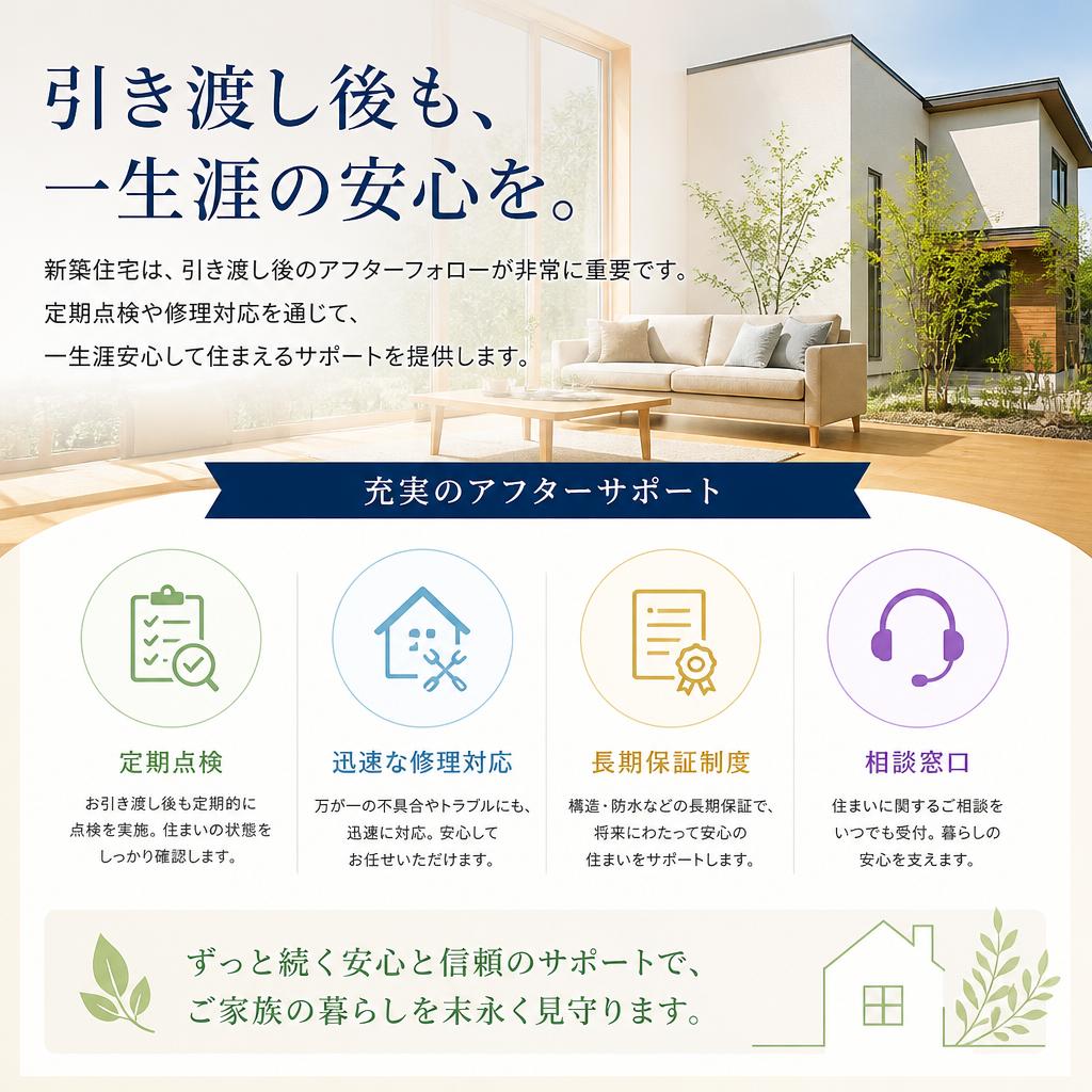 アフターフォローの重要性