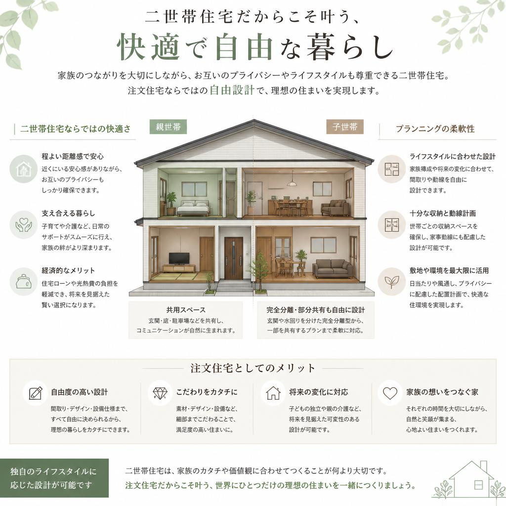 オーダーメイドの住宅性能