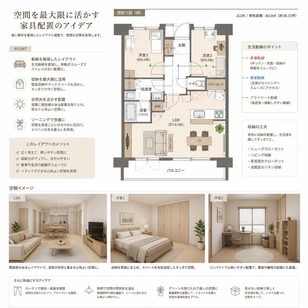 家具配置のポイント