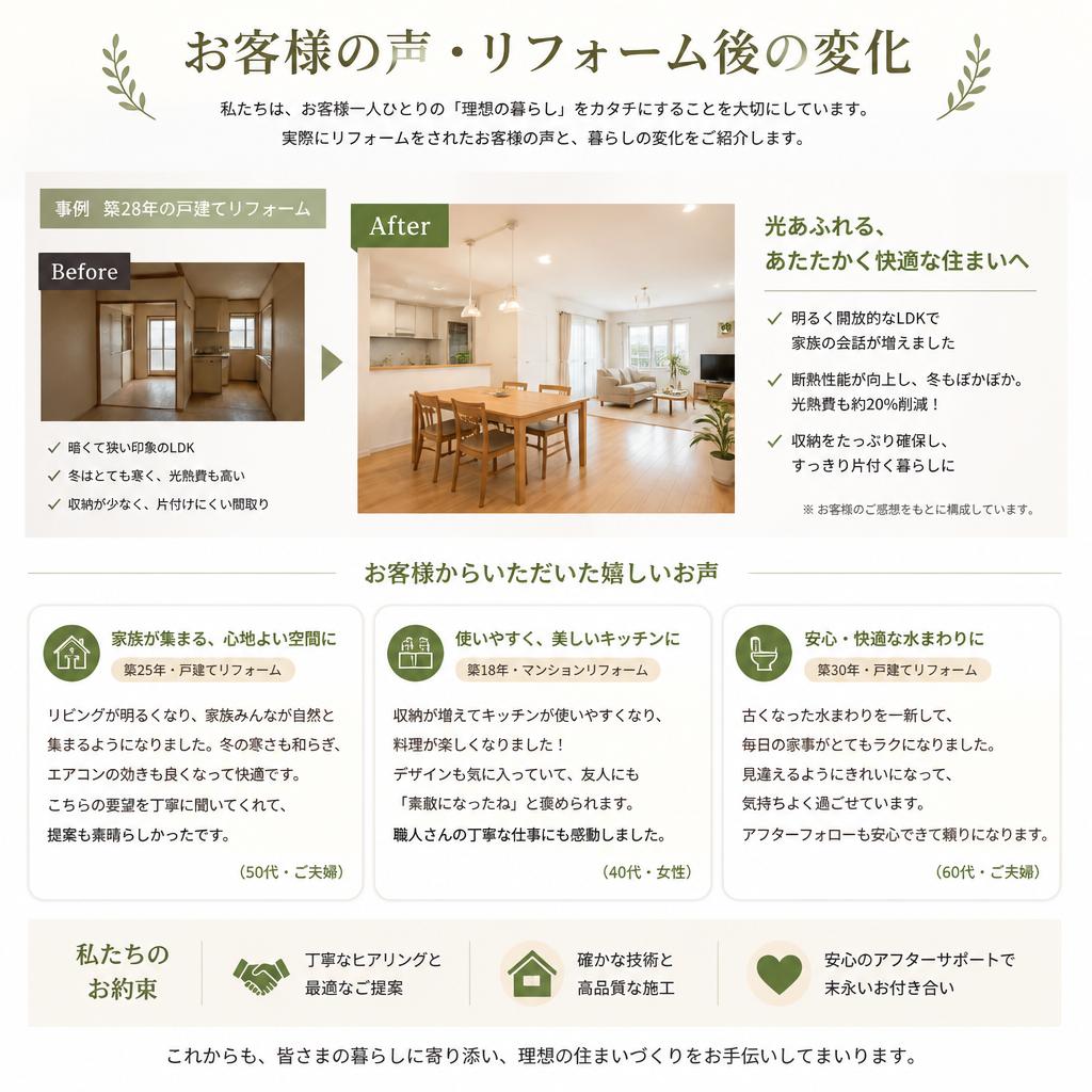 お客様の声