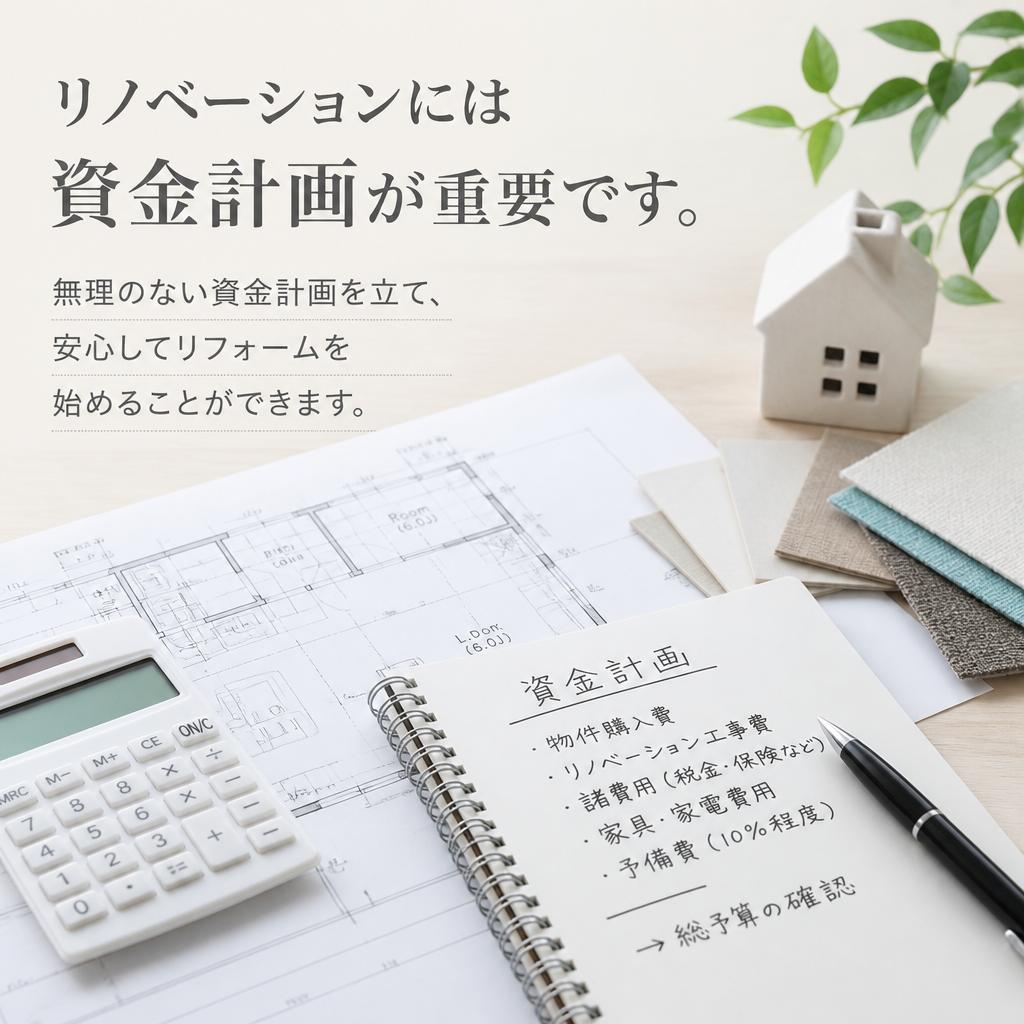 資金計画のサポート