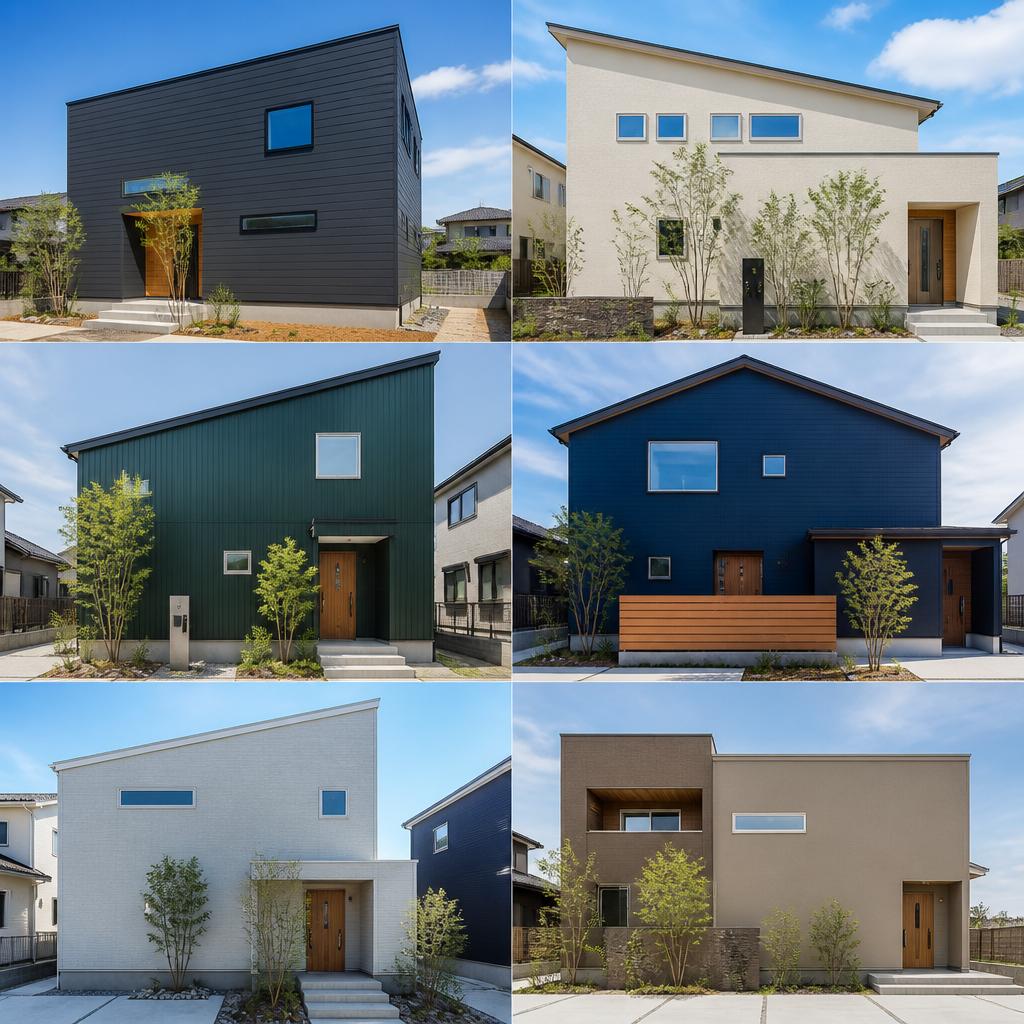 新築戸建ての外装色で個性を表現！